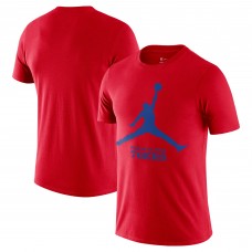 Philadelphia 76ers Nike Red Essential Jumpman T-Shirt