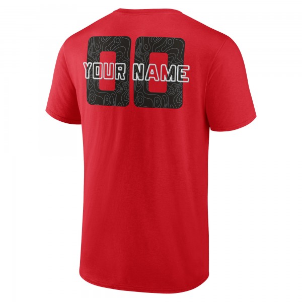 Именная футболка Chicago Bulls Red Stellar