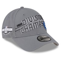 Бейсболка Los Angeles Dodgers New Era 2023 NL West Division Champions Locker Room 9FORTY - Gray