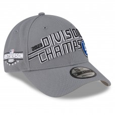 Бейсболка Los Angeles Dodgers New Era 2023 NL West Division Champions Locker Room 9FORTY - Gray