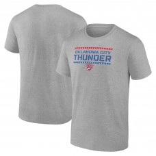 Футболка Oklahoma City Thunder Hoops For Troops Training - Heather Gray