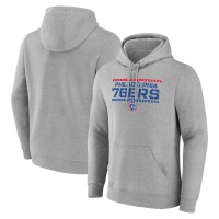 Толстовка Philadelphia 76ers Hoops For Troops Training - Gray