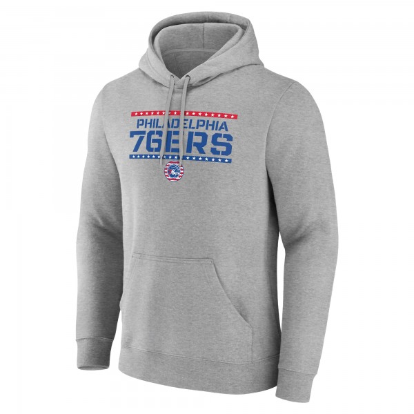 Толстовка Philadelphia 76ers Hoops For Troops Training - Gray