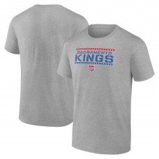 Sacramento Kings Hoops For Troops Training T-Shirt - Heather Gray