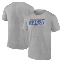 Футболка San Antonio Spurs Hoops For Troops Training - Heather Gray