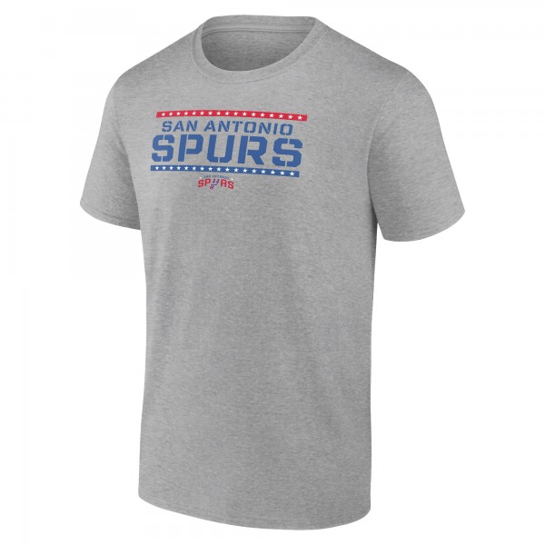 Футболка San Antonio Spurs Hoops For Troops Training - Heather Gray