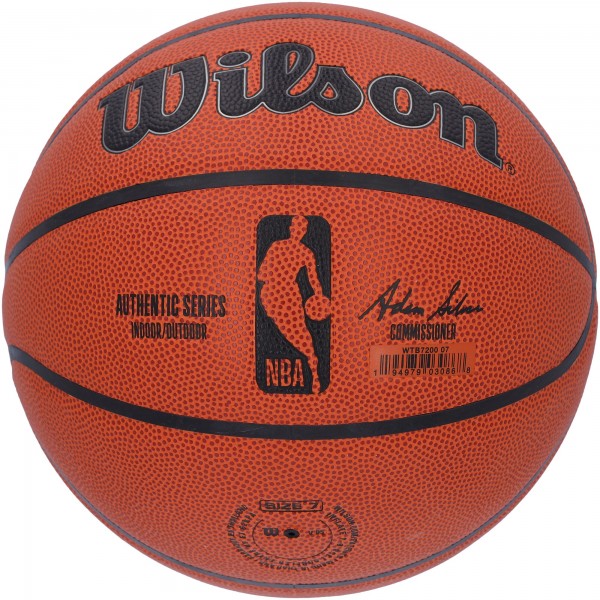 Мяч Kevin Garnett Boston Celtics Autographed Fanatics Authentic Wilson Authentic Series Indoor/Outdoor