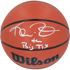 Kevin Garnett Boston Celtics Autographed Authentic Wilson Authentic Series Indoor/Outdoor Basketball with The Big Tix Inscription