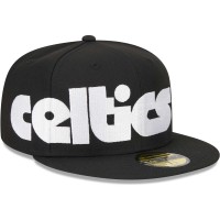 Бейсболка Boston Celtics New Era Checkerboard UV 59FIFTY - Black