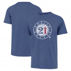 Футболка Joel Embiid Philadelphia 76ers 47 Player Logo Vintage - Royal
