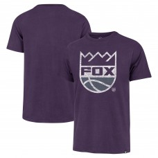 DeAaron Fox Sacramento Kings 47 Player Logo T-Shirt - Purple