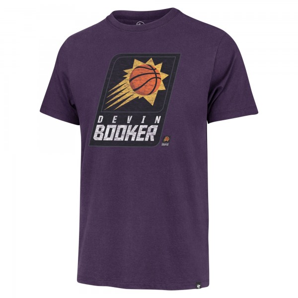 Футболка Devin Booker Phoenix Suns 47 Player Logo Vintage - Purple