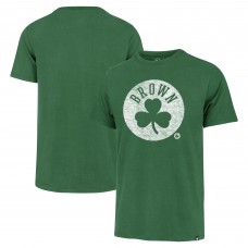 Футболка Jaylen Brown Boston Celtics 47 Player Logo Vintage - Kelly Green