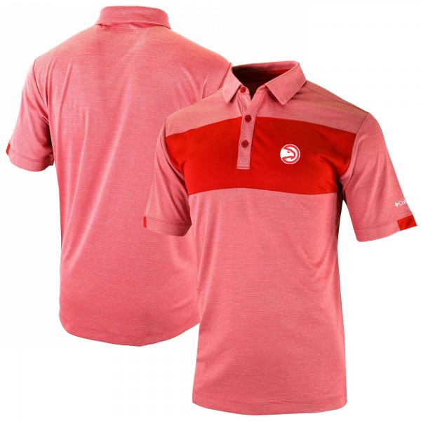 Поло Atlanta Hawks Columbia Omni-Wick Total Control - Red