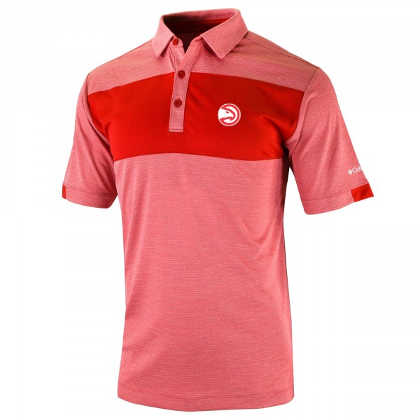 Поло Atlanta Hawks Columbia Omni-Wick Total Control - Red
