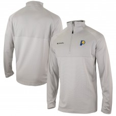 Кофта на короткой молнии Indiana Pacers Columbia Omni-Wick Rockin It - Heather Gray