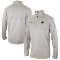 Кофта на короткой молнии Toronto Raptors Columbia Omni-Wick Rockin It - Heather Gray