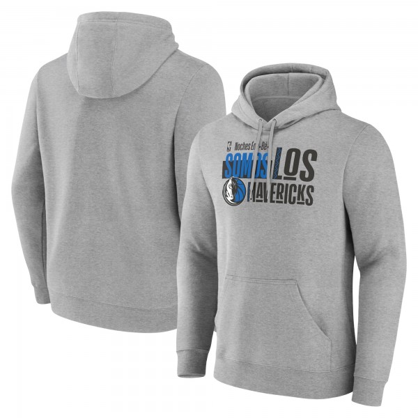 Толстовка Dallas Mavericks Fanatics Noches Ene-Be-A Training - Gray