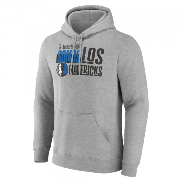 Толстовка Dallas Mavericks Fanatics Noches Ene-Be-A Training - Gray