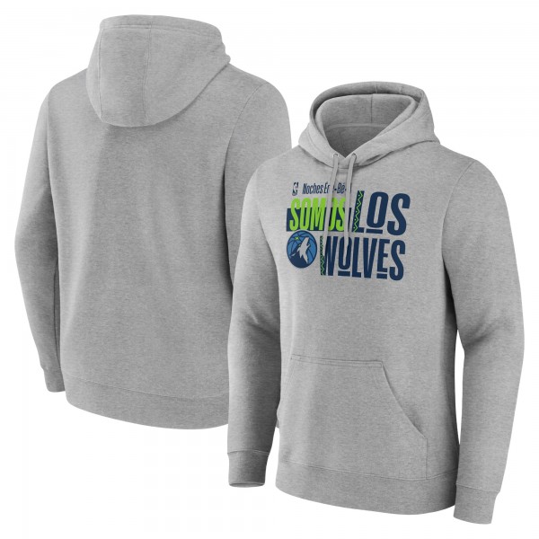 Толстовка Minnesota Timberwolves Noches Ene-Be-A Training - Gray
