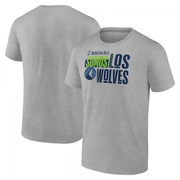 Футболка Minnesota Timberwolves Noches Ene-Be-A Training - Heather Gray