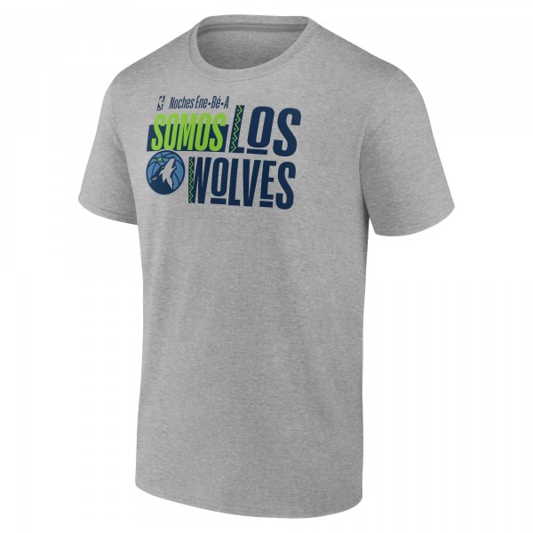 Футболка Minnesota Timberwolves Noches Ene-Be-A Training - Heather Gray