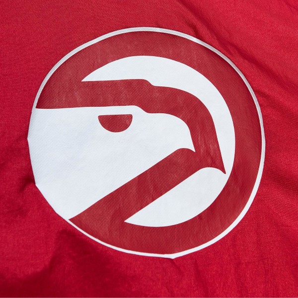 Ветровка на короткой молнии Atlanta Hawks Mitchell & Ness Hardwood Classics Team OG 2.0 Anorak Hoodie - Red