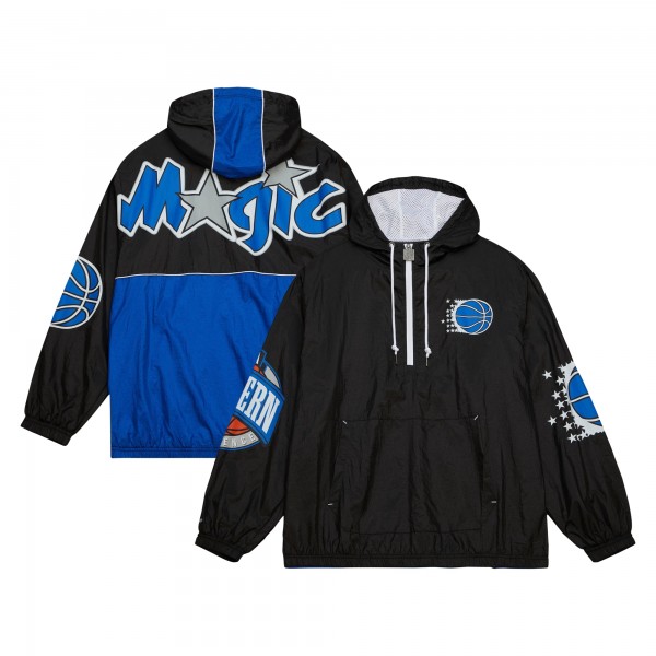 Ветровка на короткой молнии Orlando Magic Mitchell & Ness Hardwood Classics Team OG 2.0 Anorak - Black