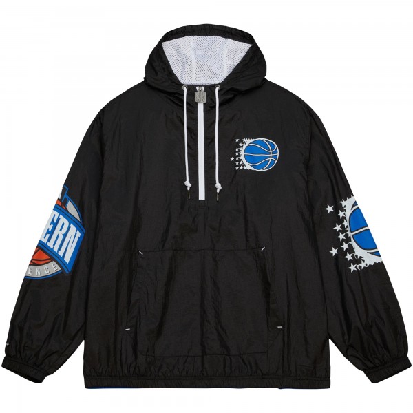 Ветровка на короткой молнии Orlando Magic Mitchell & Ness Hardwood Classics Team OG 2.0 Anorak - Black