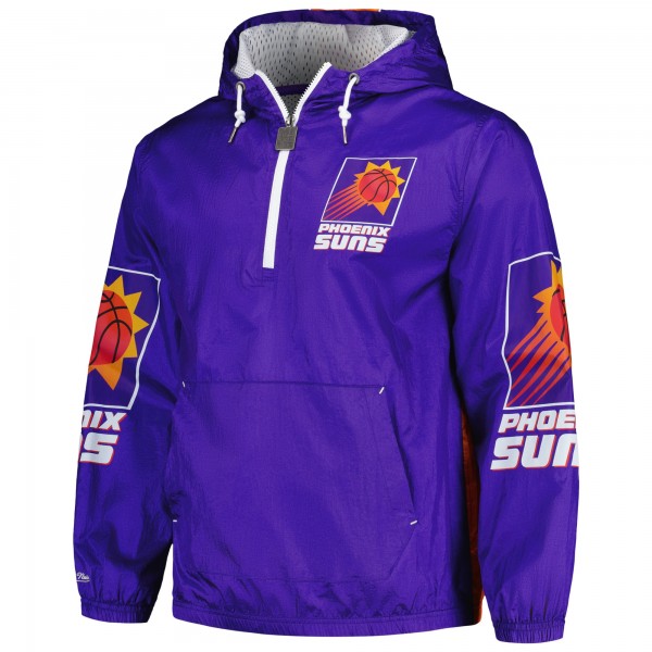 Ветровка на короткой молнии Phoenix Suns Mitchell & Ness Hardwood Classics Team OG 2.0 Anorak - Purple