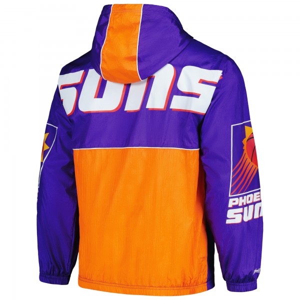 Ветровка на короткой молнии Phoenix Suns Mitchell & Ness Hardwood Classics Team OG 2.0 Anorak - Purple
