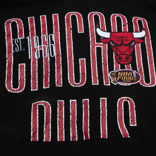 Толстовка Chicago Bulls Mitchell & Ness Hardwood Classics OG 2.0 - Black