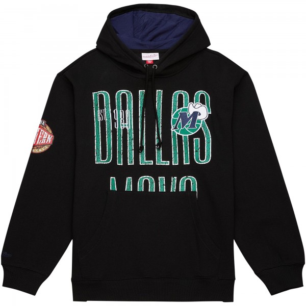 Толстовка Dallas Mavericks Mitchell & Ness Hardwood Classics OG 2.0 - Black