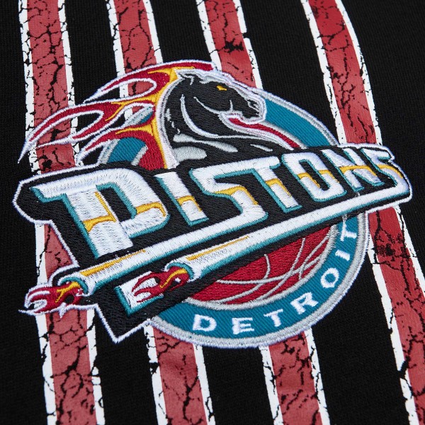Толстовка Detroit Pistons Mitchell & Ness Hardwood Classics OG 2.0 - Black