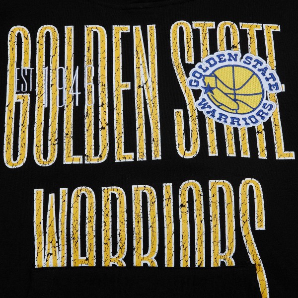 Толстовка Golden State Warriors Mitchell & Ness Hardwood Classics OG 2.0 - Black