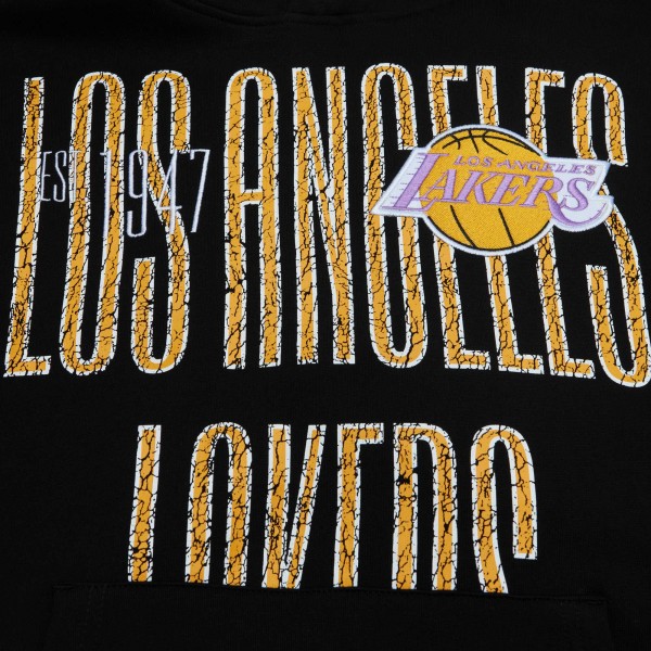 Толстовка Los Angeles Lakers Mitchell & Ness Hardwood Classics OG 2.0 - Black