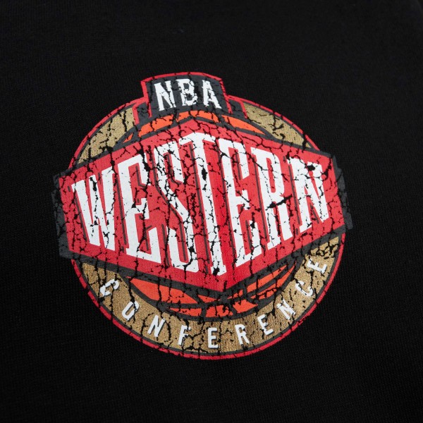 Толстовка Los Angeles Lakers Mitchell & Ness Hardwood Classics OG 2.0 - Black