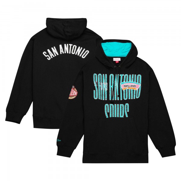 Толстовка San Antonio Spurs Mitchell & Ness Hardwood Classics OG 2.0 - Black