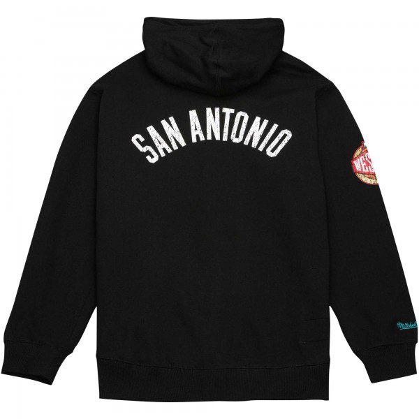 Толстовка San Antonio Spurs Mitchell & Ness Hardwood Classics OG 2.0 - Black
