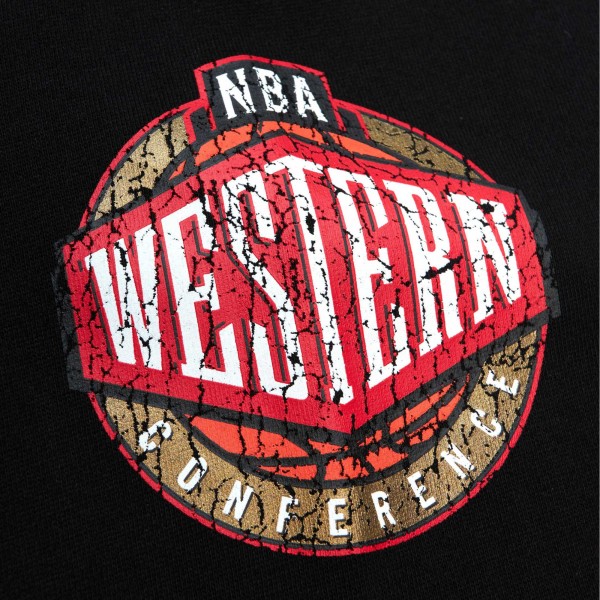 Толстовка San Antonio Spurs Mitchell & Ness Hardwood Classics OG 2.0 - Black