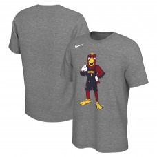 Футболка Atlanta Hawks Nike Unisex Team Mascot - Heather Charcoal