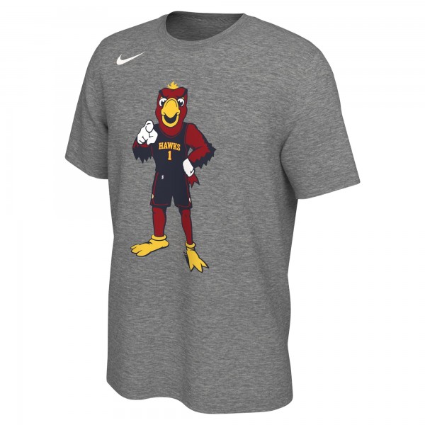 Футболка Atlanta Hawks Nike Unisex Team Mascot - Heather Charcoal