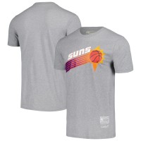 Футболка Phoenix Suns Mitchell & Ness Unisex Hardwood Classics MVP Throwback Logo - Heather Gray