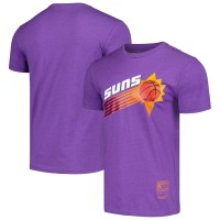 Футболка Phoenix Suns Mitchell & Ness Unisex Hardwood Classics MVP Throwback Logo - Purple