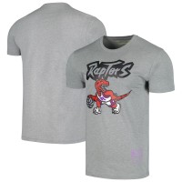Футболка Toronto Raptors Mitchell & Ness Unisex Hardwood Classics MVP Throwback Logo - Gray