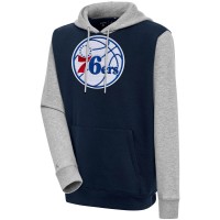 Толстовка Philadelphia 76ers Antigua CB Chenille - Navy