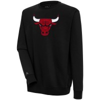 Кофта Chicago Bulls Antigua Black Victory Crewneck