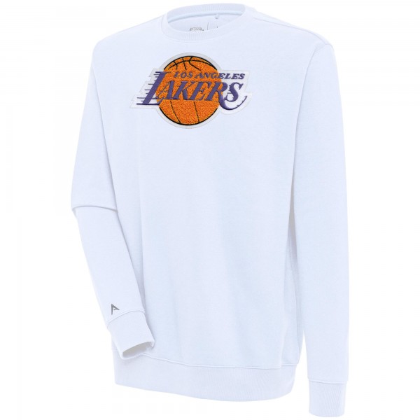 Кофта Los Angeles Lakers Antigua Victory Crewneck - White