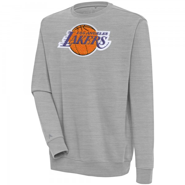 Кофта Los Angeles Lakers Antigua Victory Crewneck - Heather Gray