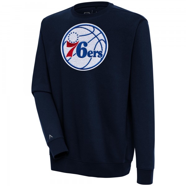 Кофта Philadelphia 76ers Antigua Victory Crewneck - Navy